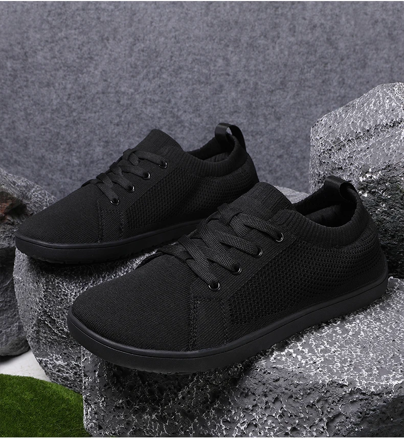 Weitzeige Schuhe Herren Zero Drop Minimalistische Mode Einfache Casual Sneaker Barfußschuhe Damen Joggingschuhe Mesh Wanderschuhe – Detail 26