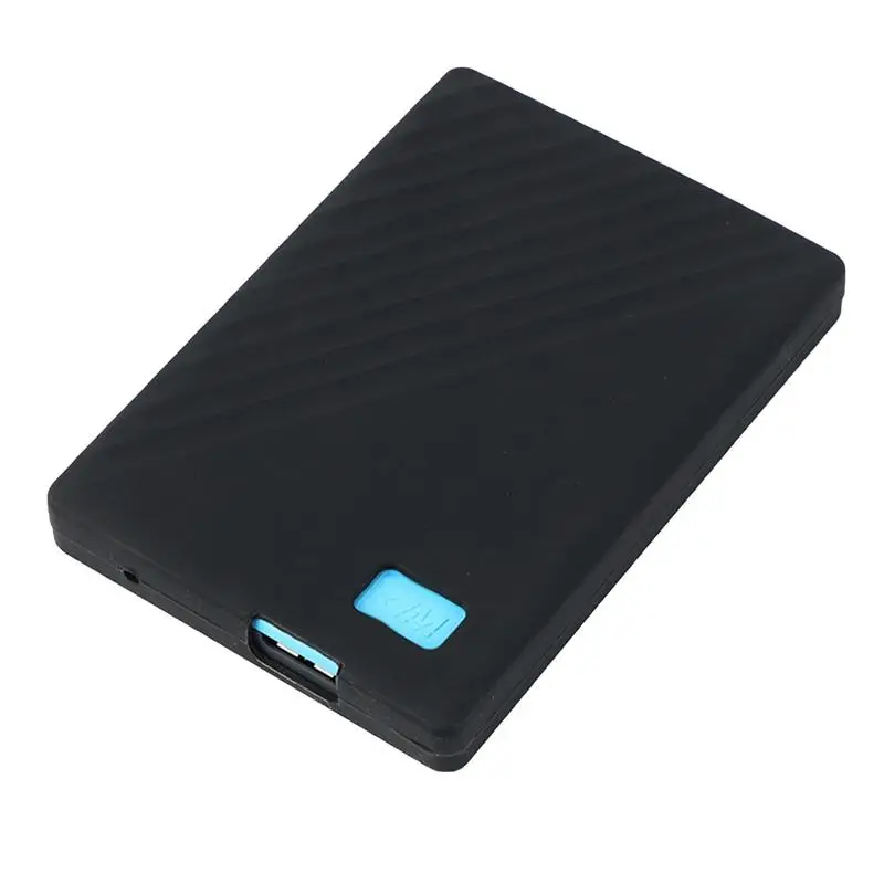 Capa protetora de silicone para HDD, Capa do disco rígido, Protetor de luva para WD Western Digital My Passport 4T 5T