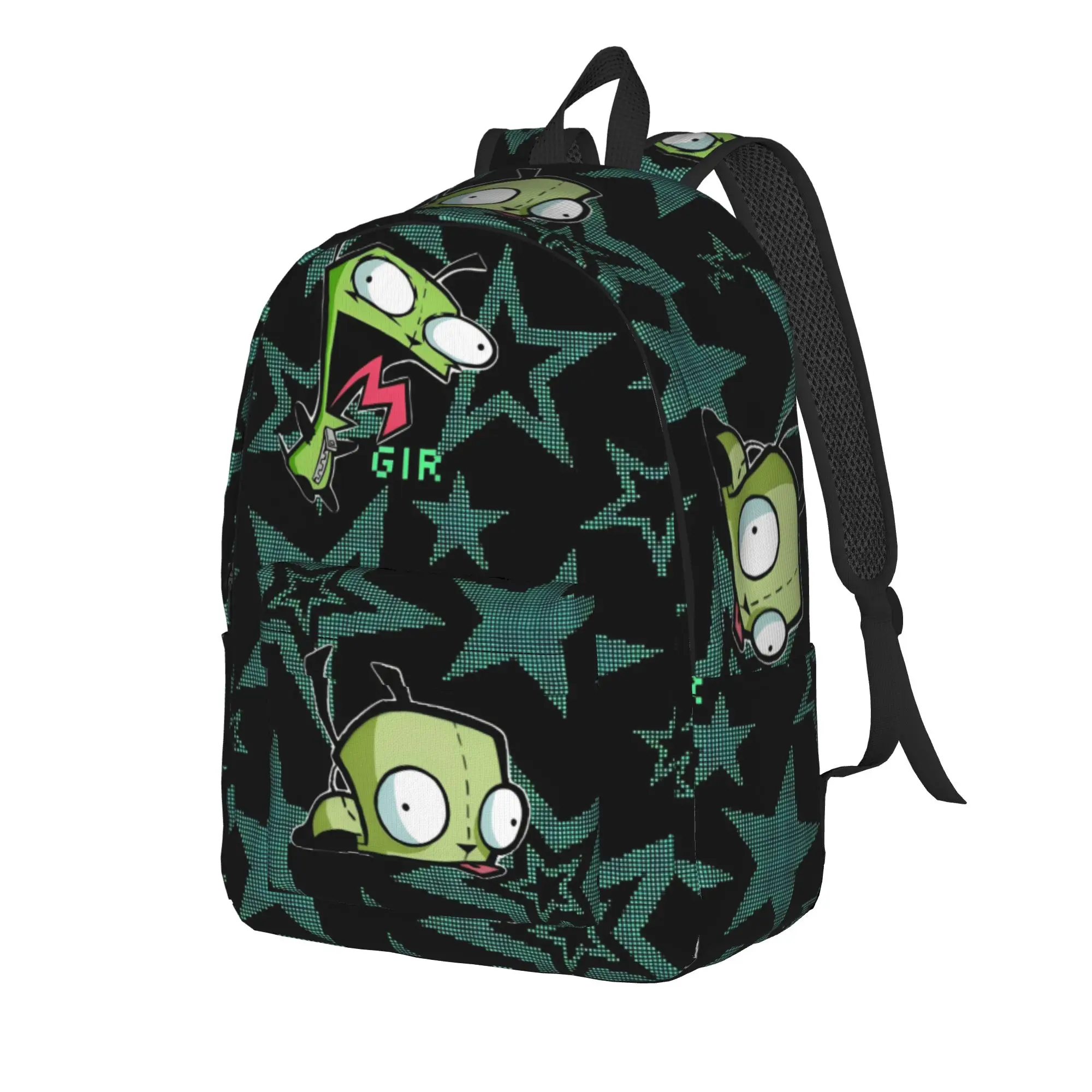 Cute Invaders Zims Backpack for Men Women Cool Student Business Daypack Laptop Shoulder Bag Lightweight