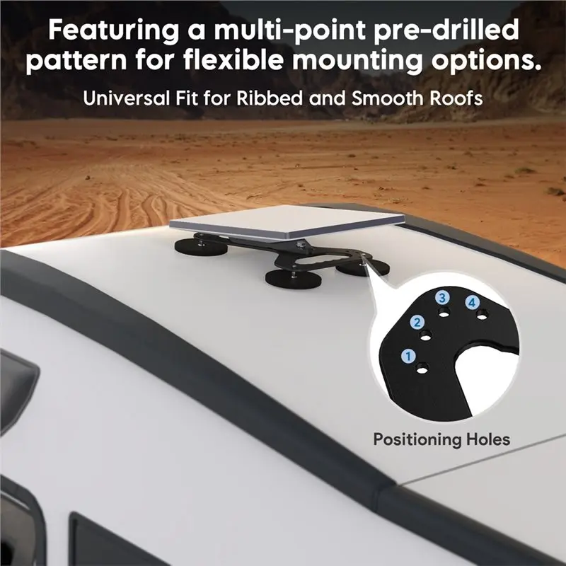 Hot Selling-For Starlink Mini For RV Camper Van Boat Compatible SK0165 Heavy Duty Magnetic Mount Car Roof Mount,For Starlink