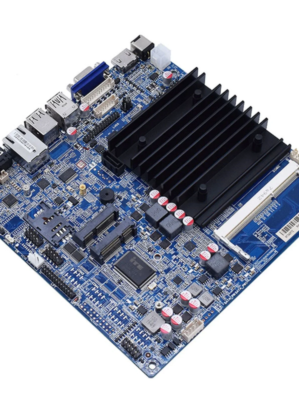 Low Power Consumption Industrial Motherboard J1800 J1900 Multi-Serial Port  Industrial Control Motherboard Fanless