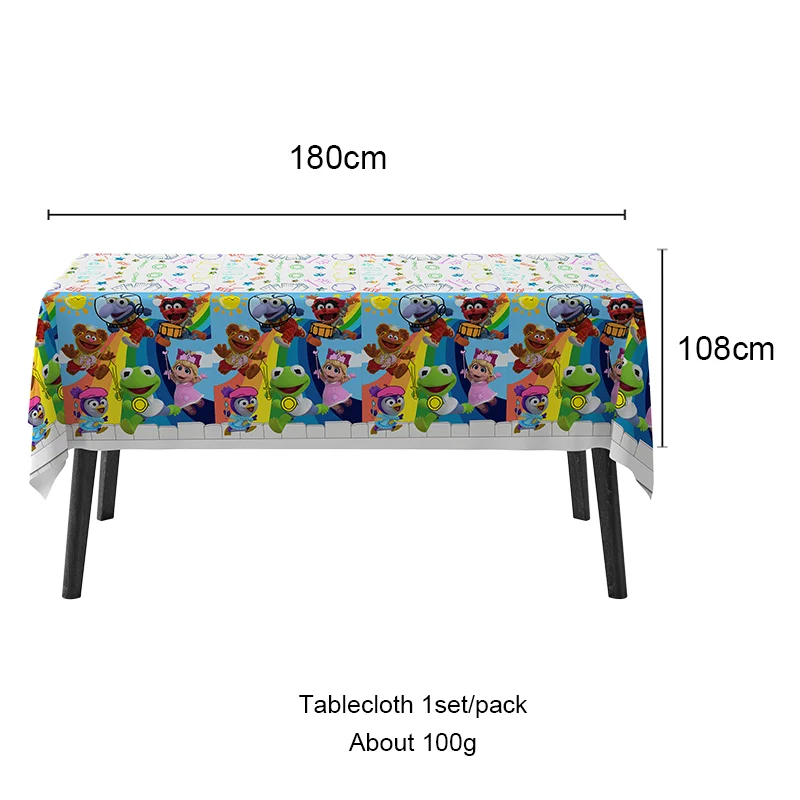 Disney série cuppet bebês tema fontes de festa dos desenhos animados toalha de mesa guardanapo crianças aniversário chá de bebê presente decorações brinquedo