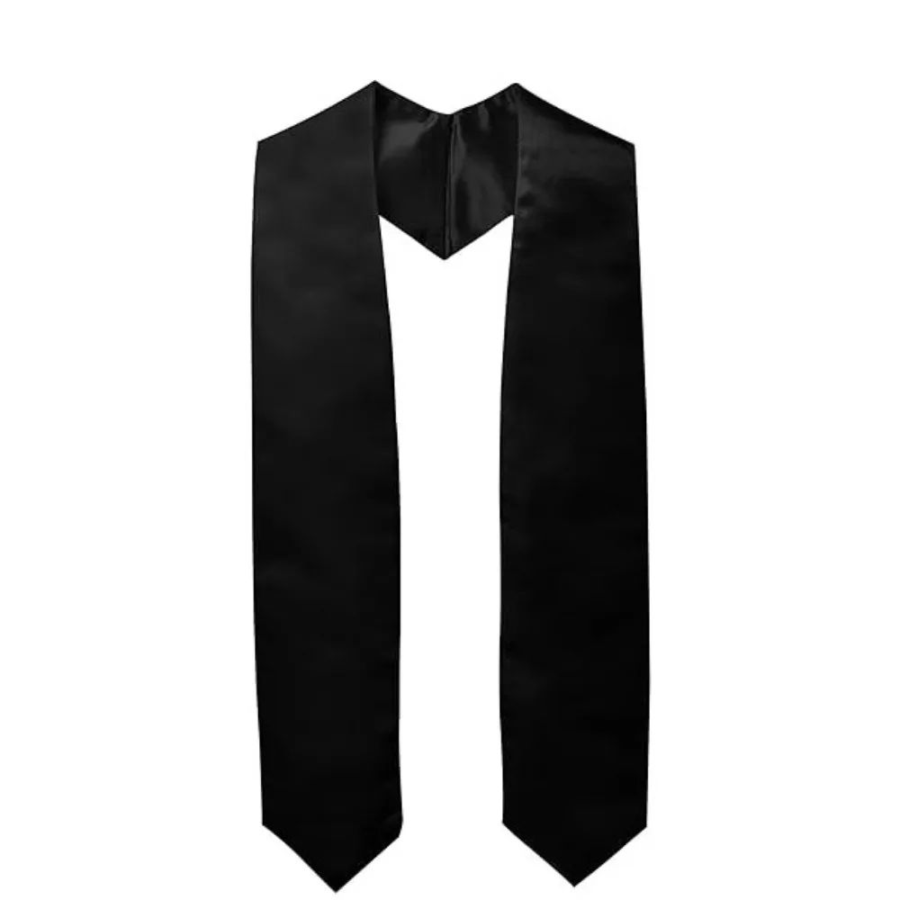 Unisex Abschlussstola für Erwachsene, Klassenabschluss 2026, Ehrenstola, Abschlussfeier-Dekoration, Geschenk - Weiß – Detail 4