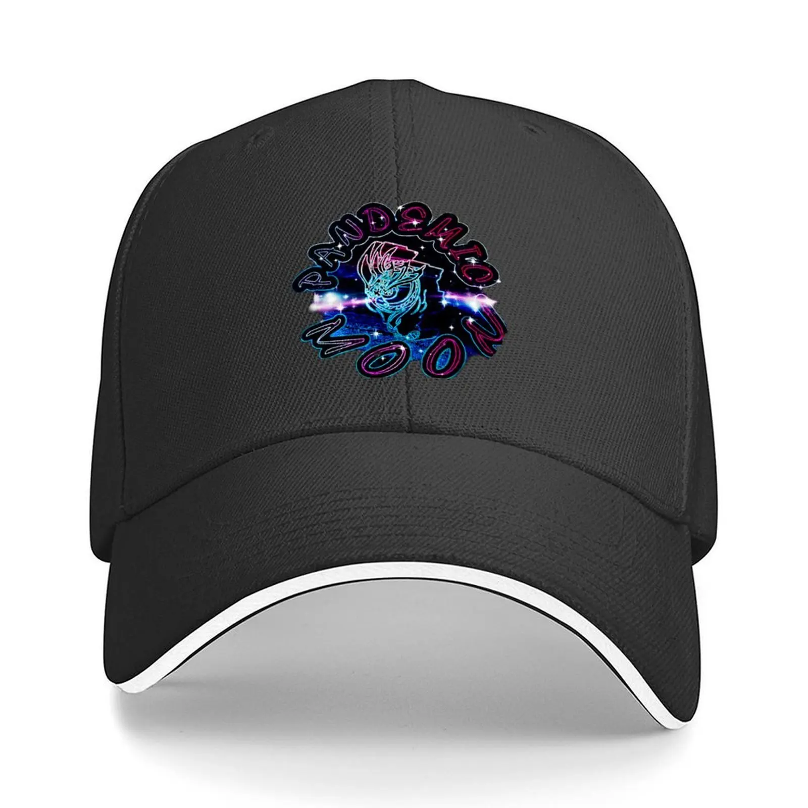 

Pandemic Moon- Neon Lights Baseball Cap fun hats Luxury Brand Luxury man cap Trucker Hat Male Women's