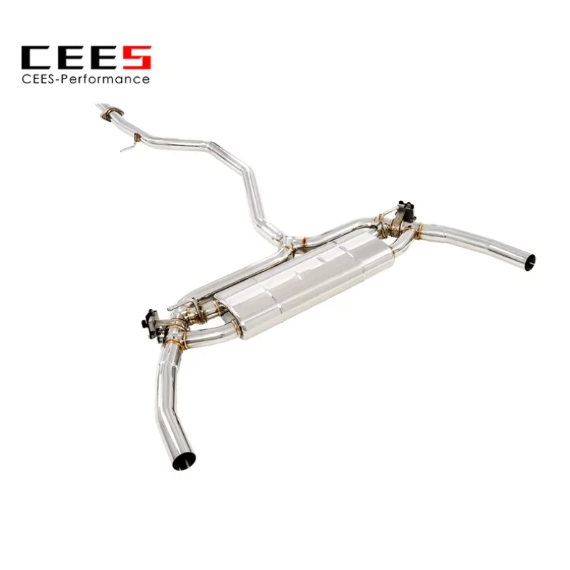 CEES Catback Exhaust for Mercedes-Benz CLA250 2.0T 2014-2021 Exhaust Valve Control Exhaust System Ponteira Escapamento Carro