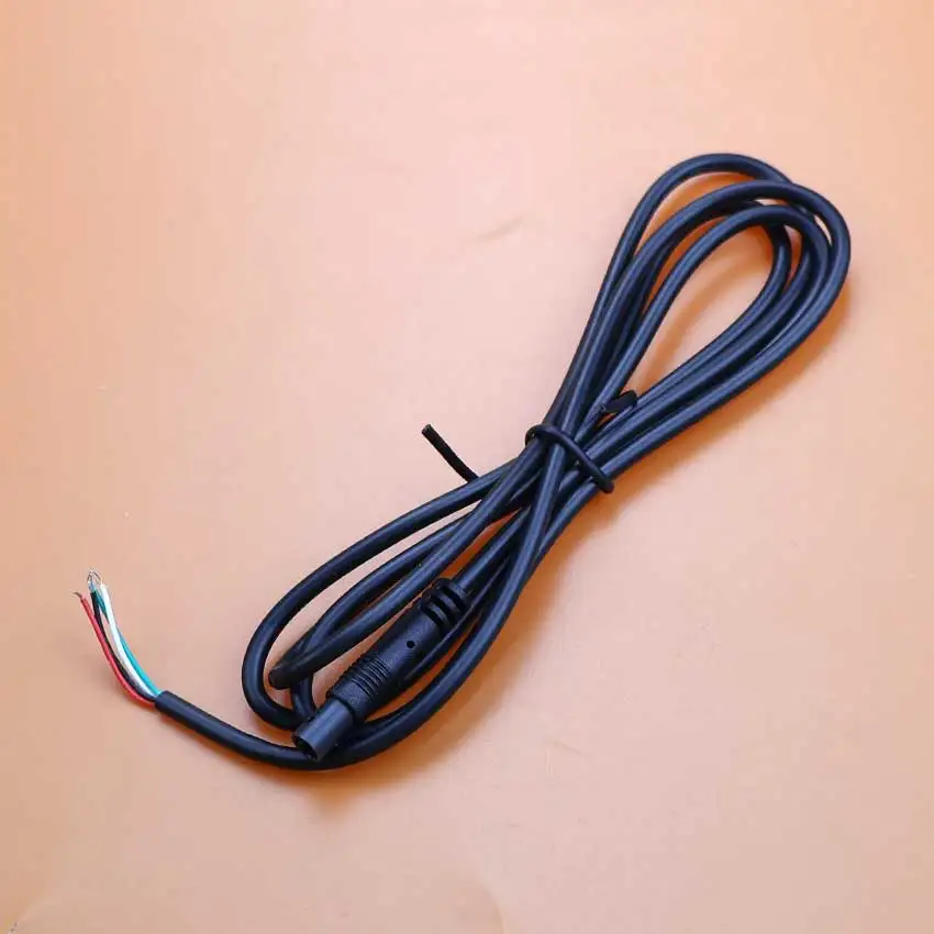 JCD 4Pin 5Pin 6Pin 8Pin Jack Car DVR Reversing Rearview Mirror Camera Extension Cable Male Female Plug DIY Power Line Cord - view 2