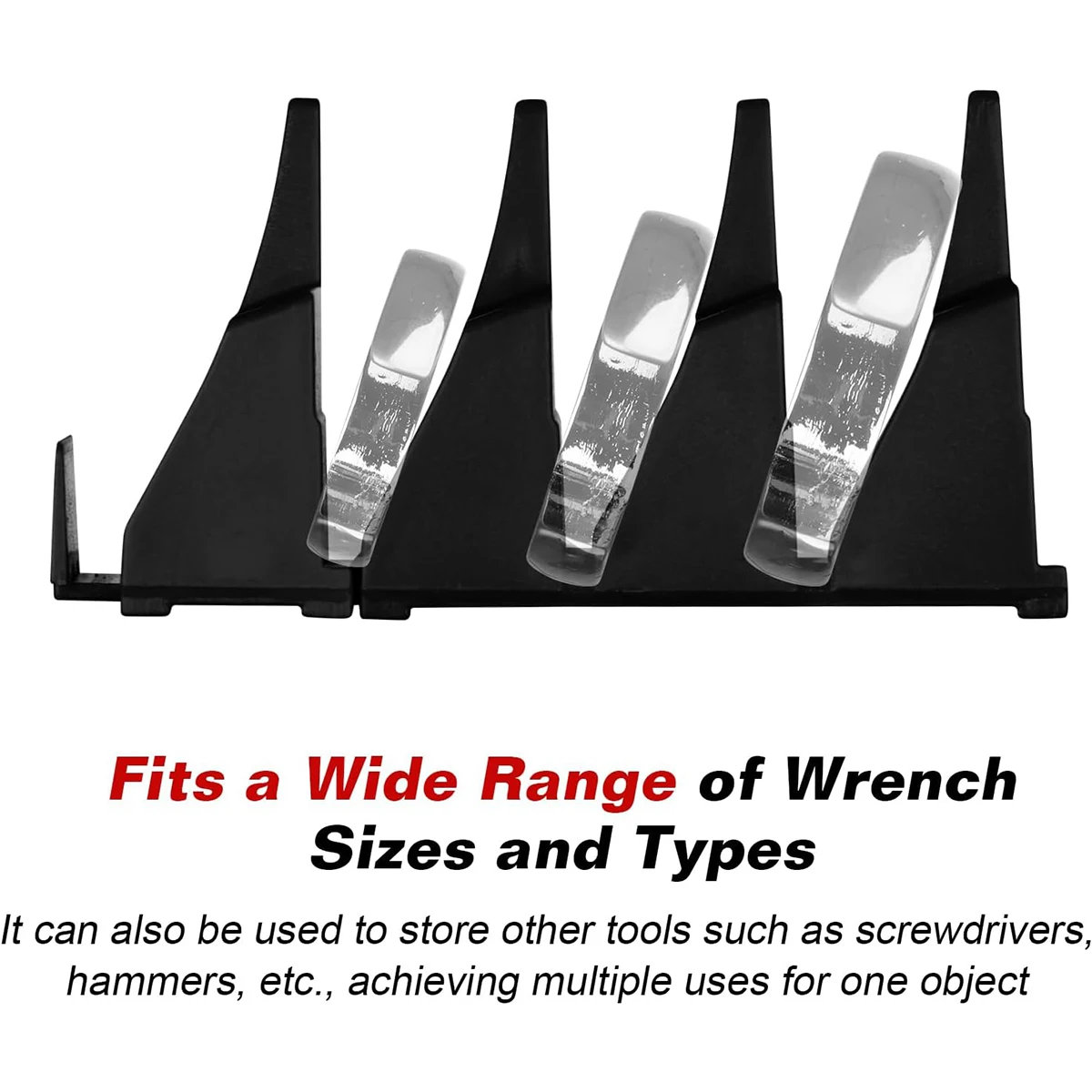 منظم مفتاح ربط مغناطيسي مكون من 21 أداة، مجموعة منظم مفتاح ربط قابلة للتخصيص لصندوق الأدوات، حامل مفتاح ربط لتخزين درج الأدوات #5