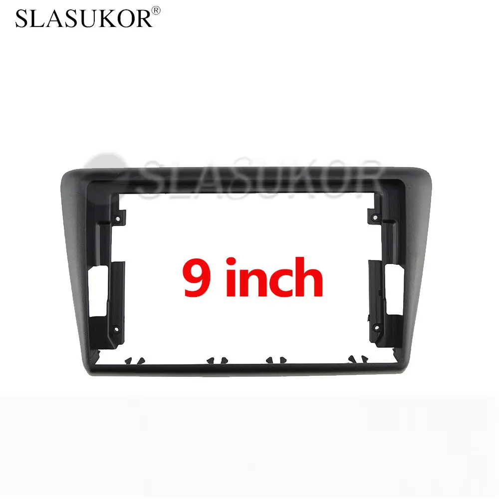 9 inch Car Frame Fascia Adapter For SKODA SPACEBACK 2013 Frame No Cable Android Radio Dash Fitting Panel Kit