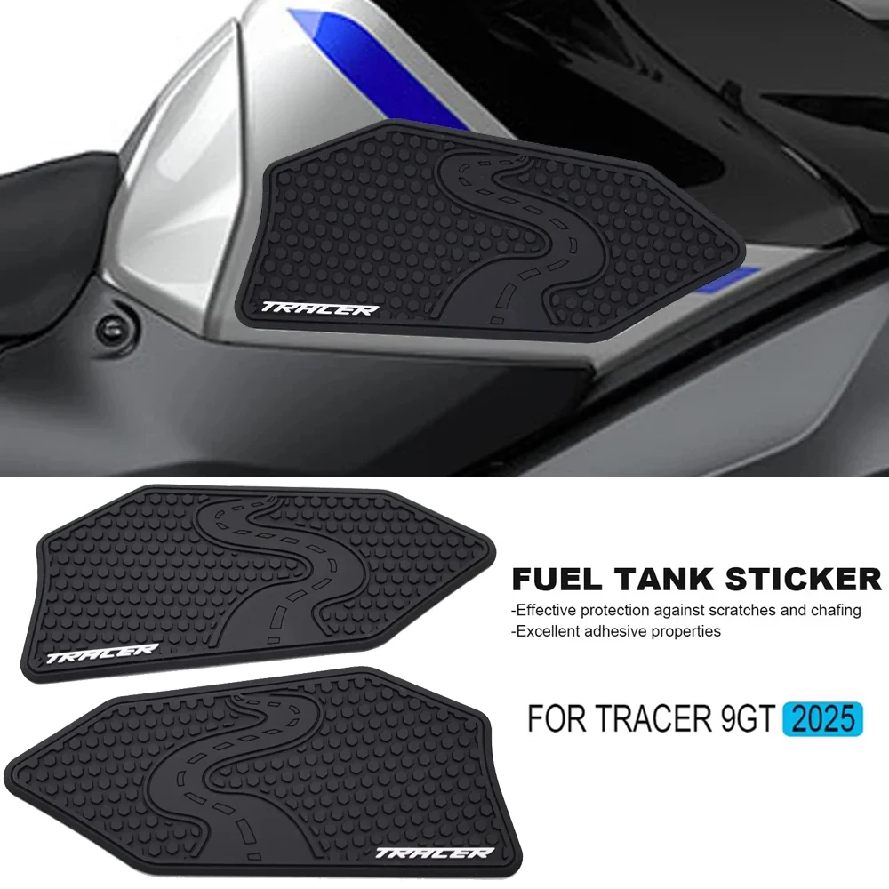 

For TRACER9 tracer 9gt Tracer 2025 Motorcycle Fuel Tank Side Pad, Protective Tank Pads, Stickers, Decal