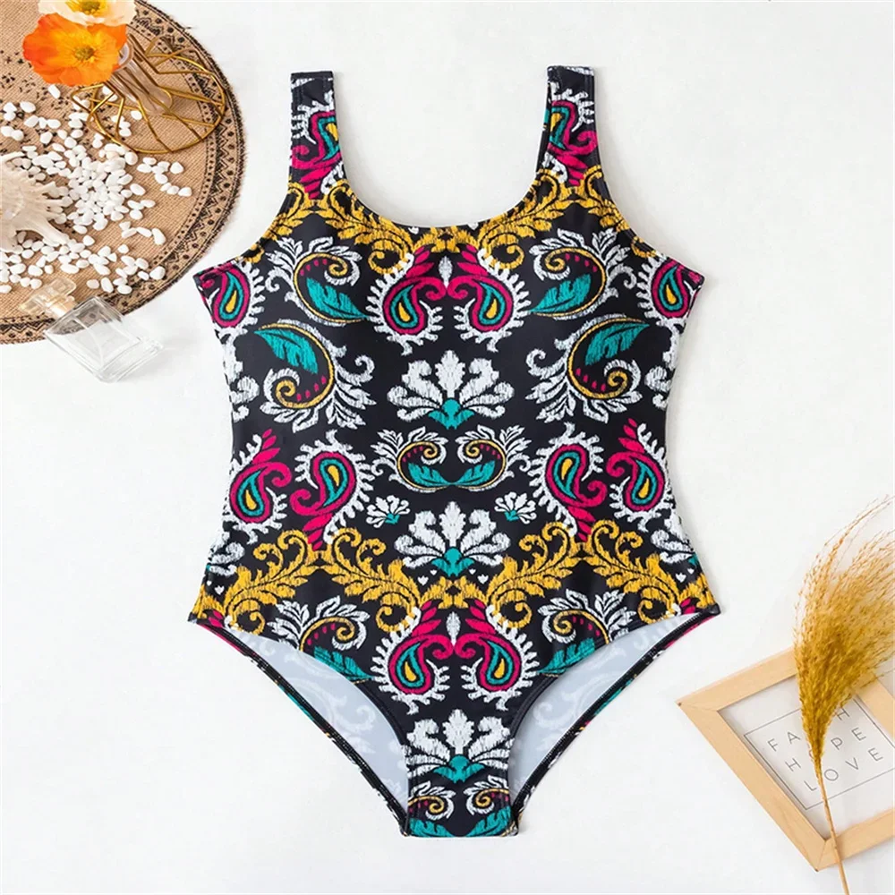 

Vintage Bikini Print Y2K Swimsuit Boho Vacation Swimwear Elegant Women Trend Bathing Swimming Suit Beach Outfit Bikinis De Mujer
