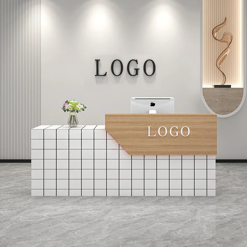 

Decorations Reception Desks Display Beauty Salon Reception Desks Cashier Counter Theke Empfang Negocio Furniture Office