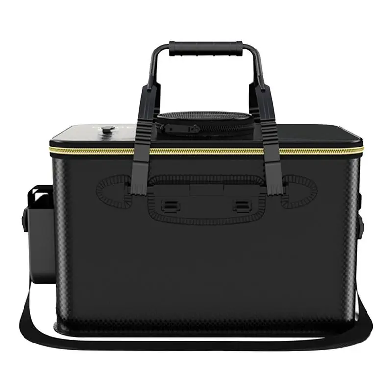 

Fishing Bucket Foldable Water Bucket Angling Bait Storage Case Large Capacity Live Fish Container Waterproof for Camping Hiking
