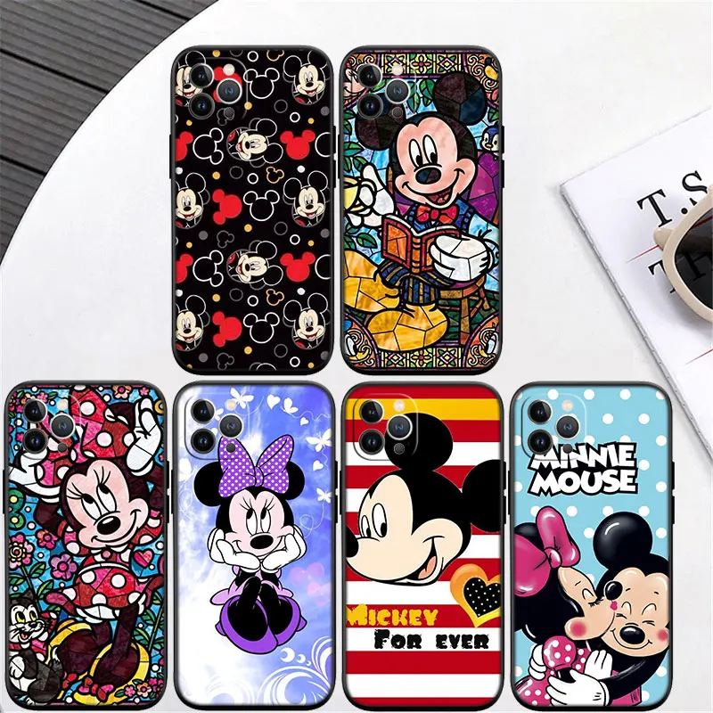 ED28 Mickey Minnie Mouse Phone Case for Motorola Moto Edge 60 60s 70 G86 G56 G54 E14 G04S G45 G54 G64 Pro Power Neo Fusion view 5