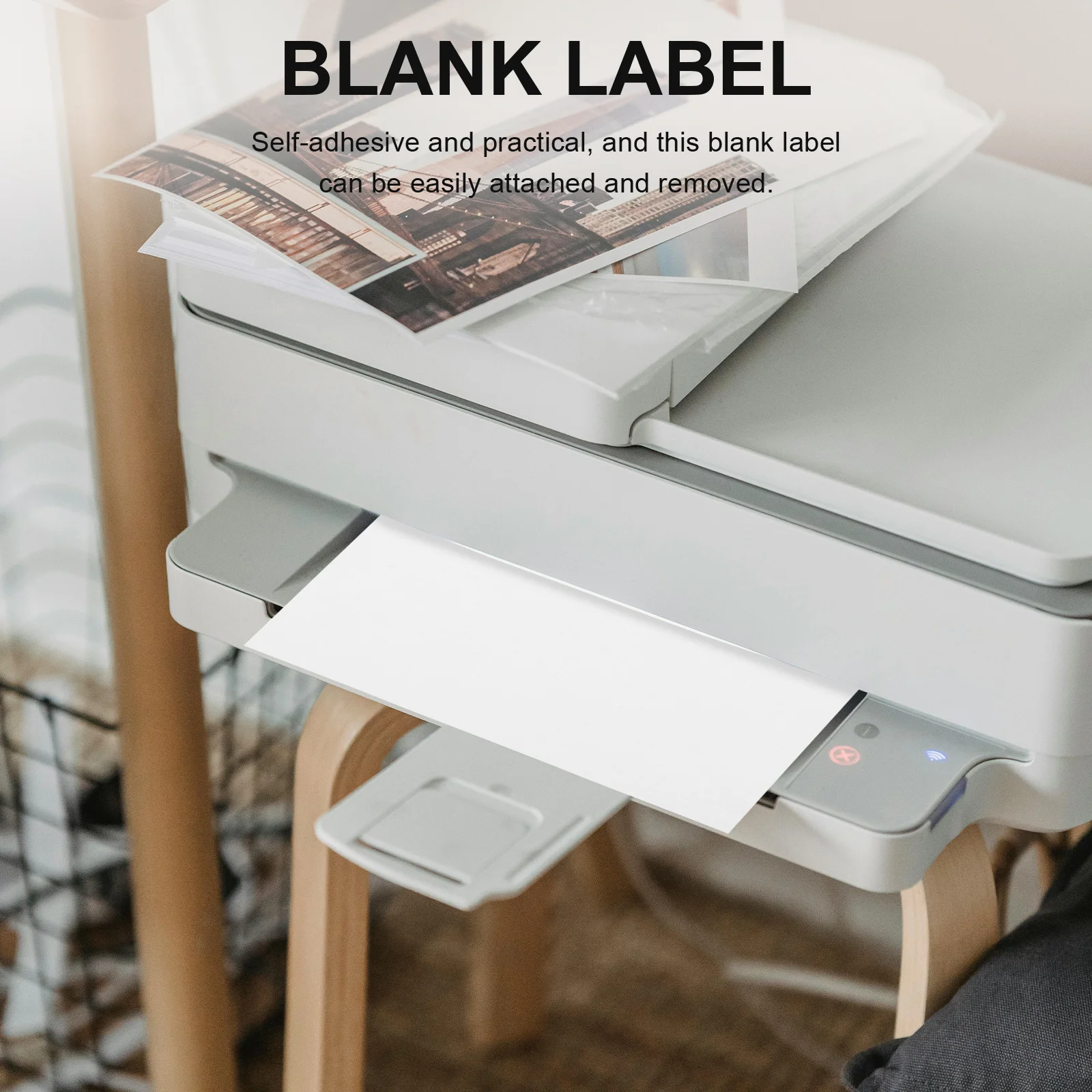 ورق لاصق غير لامع مقاس A4 للطابعة ملصقات قابلة للإزالة مقاومة للتمزق أوراق ملصقات ذاتية اللصق ورق لاصق قابل للطباعة