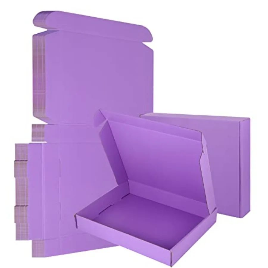 

25 Pack Small Shipping Boxes Corrugated Cardboard Box es Corrugated Box for Packaging Small BusinessMailing Packing Literature