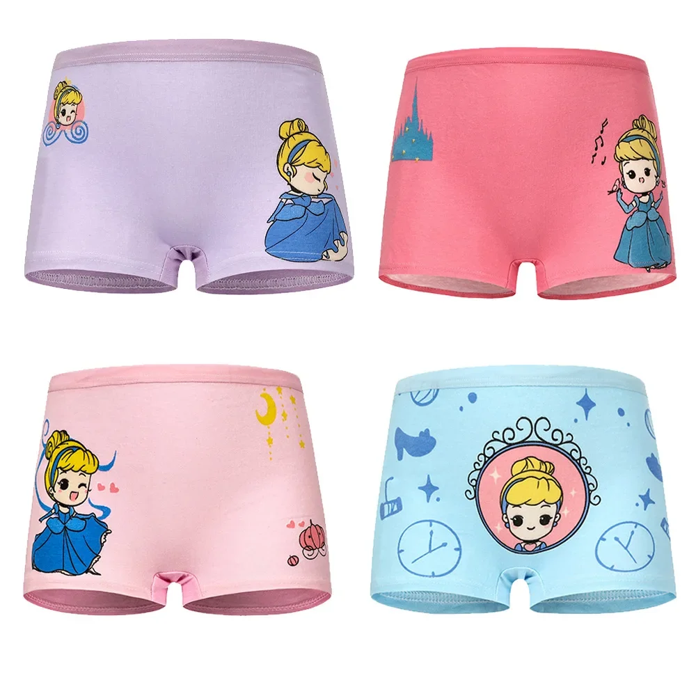 Fashion Cute Design Children\'s Girls Panties Cotton Soft Pretty Cartoon Unicorn Child Underwear for Girls Kids Boxer Breathable