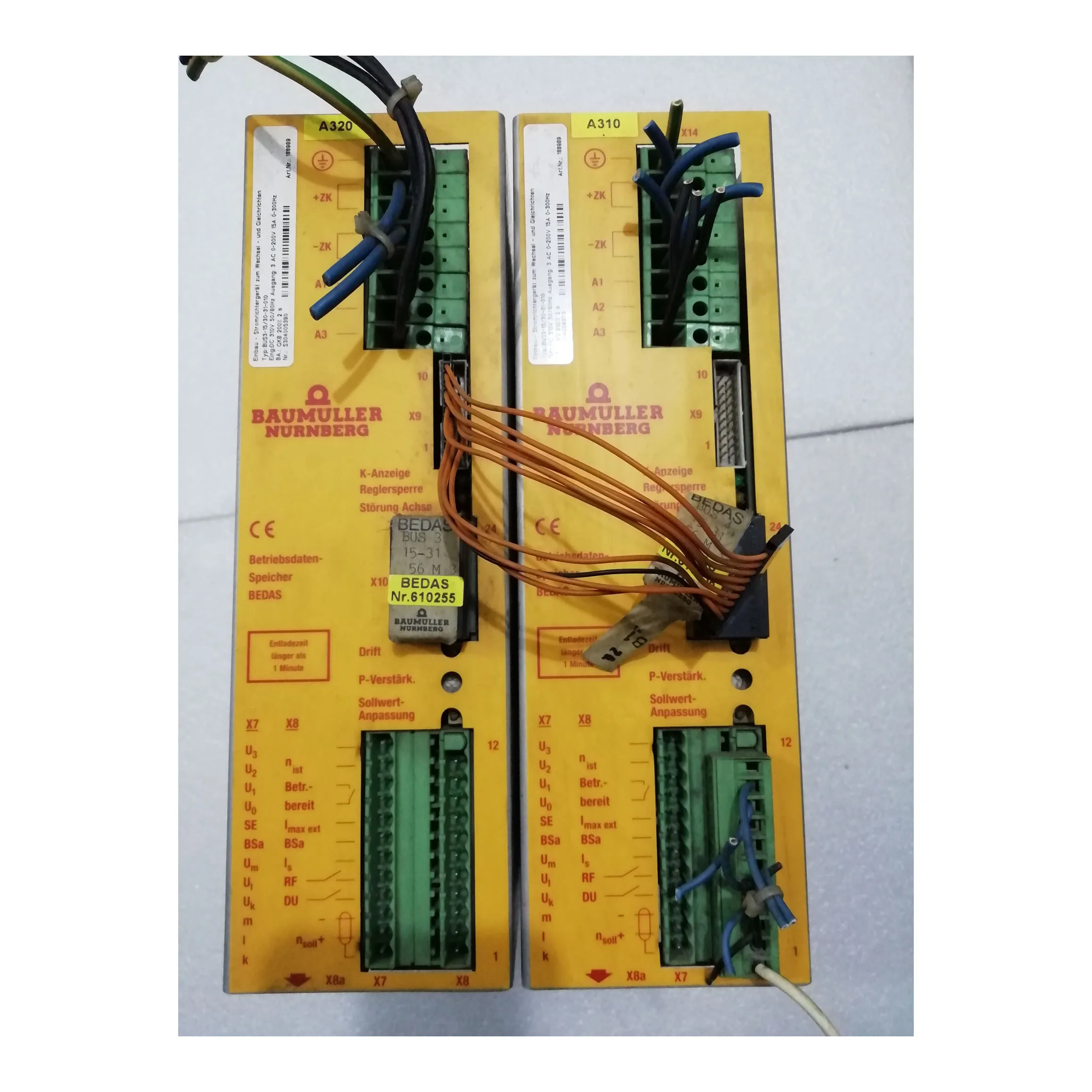 Оригинальный сервопривод Baumuller BUS3-10/20-31-010