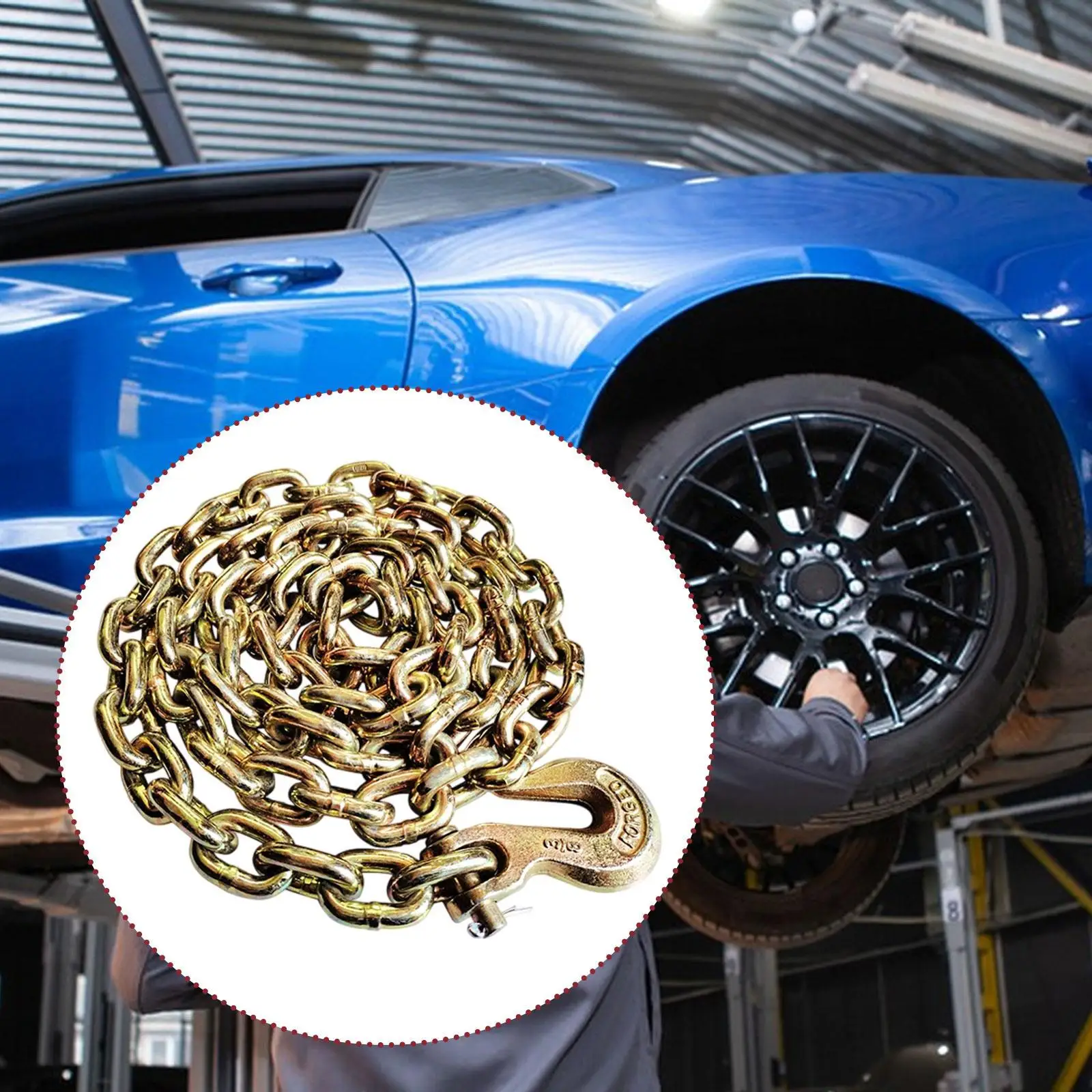 

Trailer Safety Chain Transport Chain for Trailer Transporting Towing