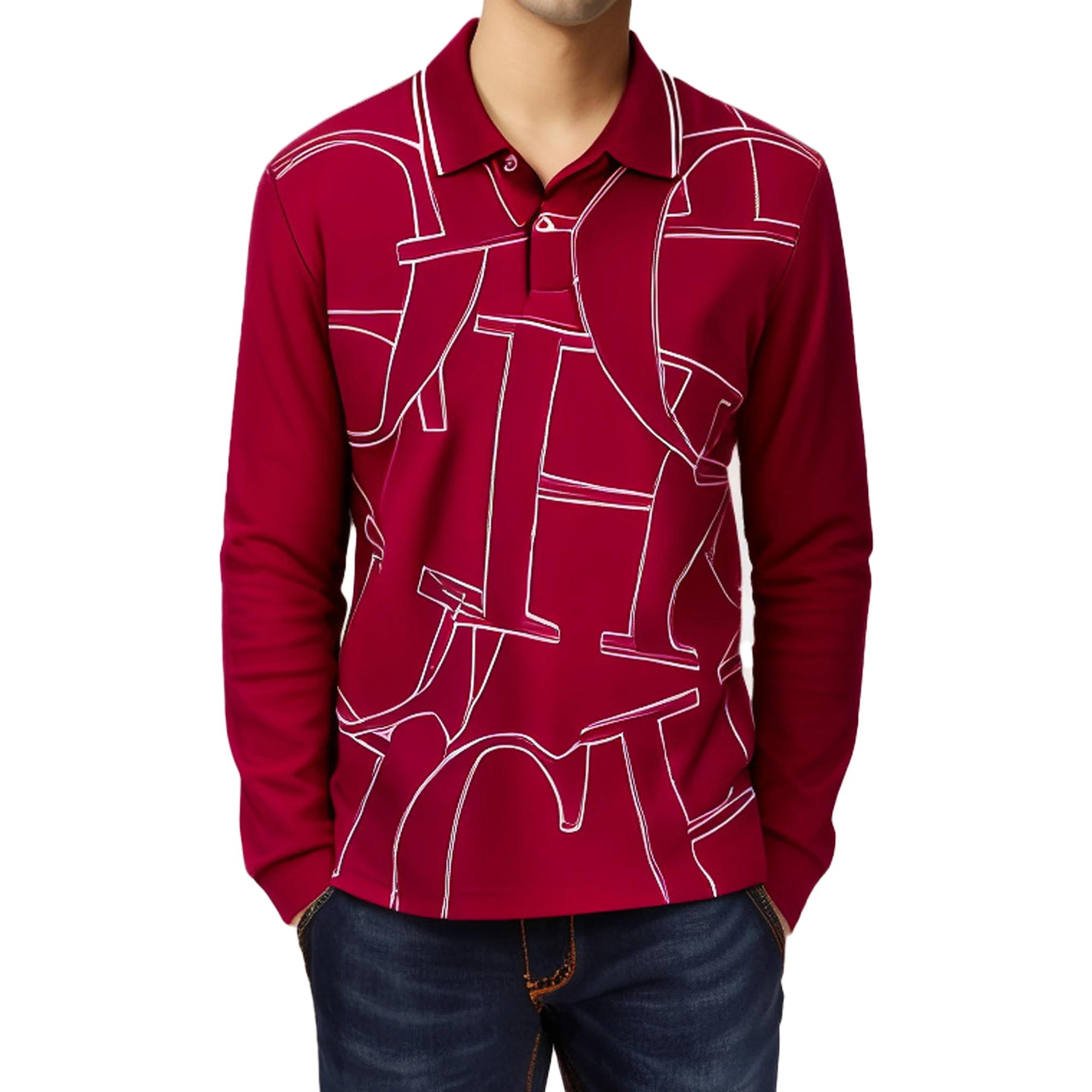 CHCH FAMILY New 2023 Men\'s Half Sleeved New Fashion Polo Shirt Leisure Business Casual Brand Design 100% Cotton Male Shirts Tops