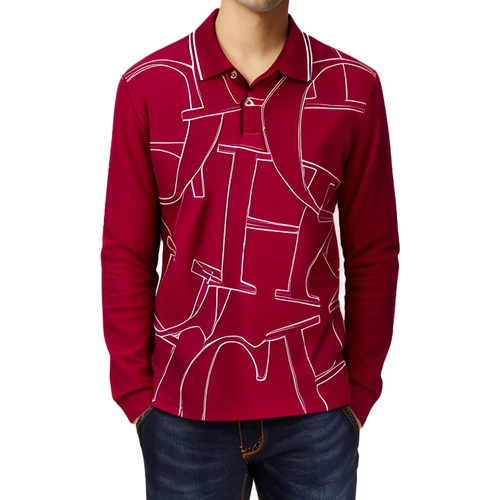 Imagen 2 del producto CHCH FAMILY nuevo 2023 hombres de media manga nueva moda Polo camisa ocio negocios Casual diseño de marca 100% algodón camisas masculinas Tops