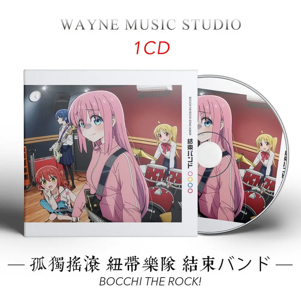 1cd Kessoku Band (Bocchi the Rock! Song Album),music Cd Album Disc Transparent Box Music Record