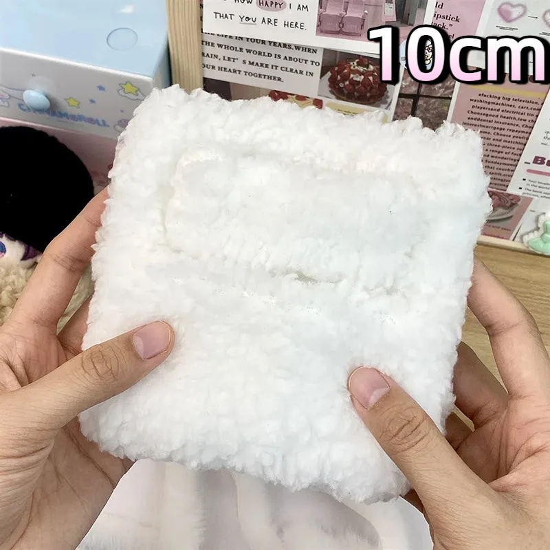 

10CM Furniture Comforter Doll Bed Doll Accessories Bed Soft Doll Bedding Quilt Pillow Doll Sleeping Bag DIY Toy