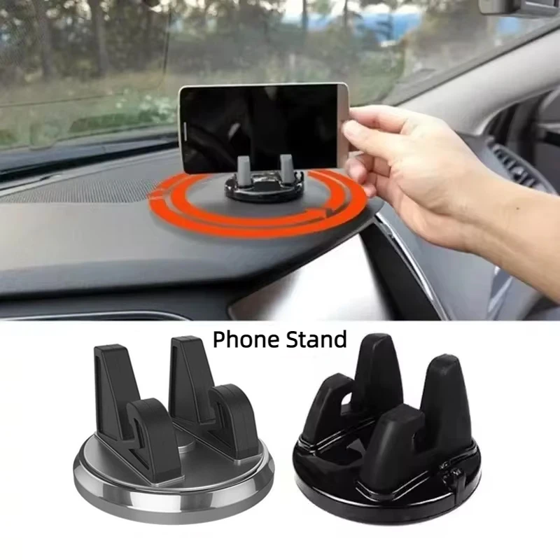 

360 ° Вращающийся держатель для мобильного телефона, автомобильный кронштейн, нескользящая GPS-навигация, автомобильное крепление, подставка, поддержка автомобиля, универсальная для всех телефонов, новинка