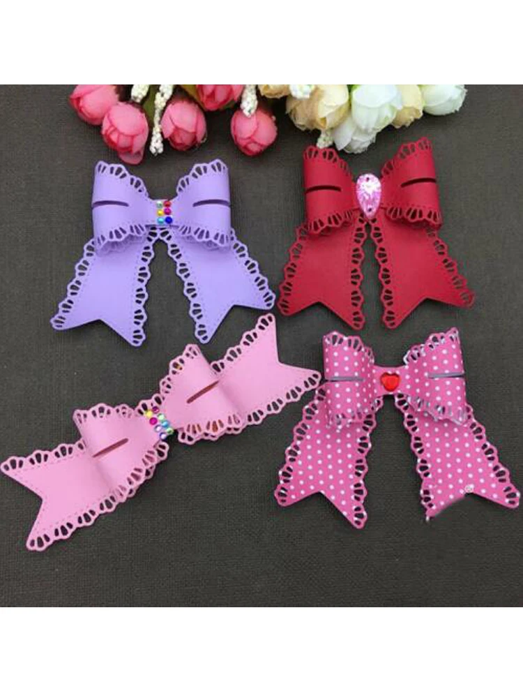 Bow Tie Metal stencil mold Cutting Dies decoration scrapbook die cuts Album Paper Craft Embossing DIY Card Crafts