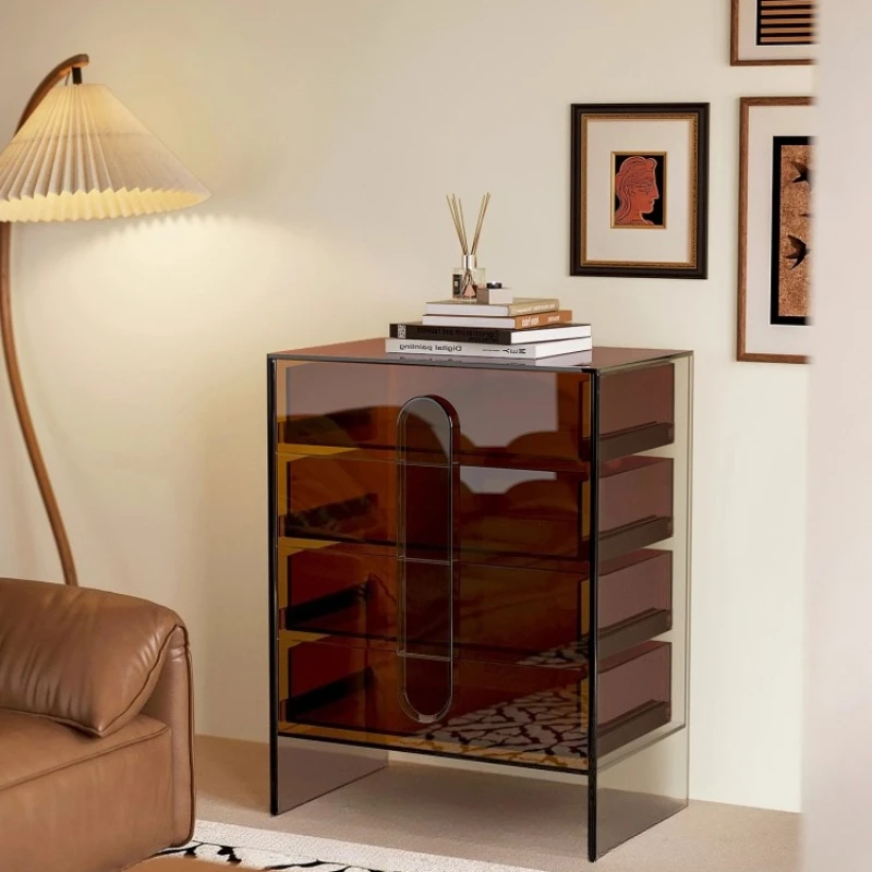

Acrylic chest cabinet, living room, bedroom, storage , locker, simple modern drawer , porch , bedside