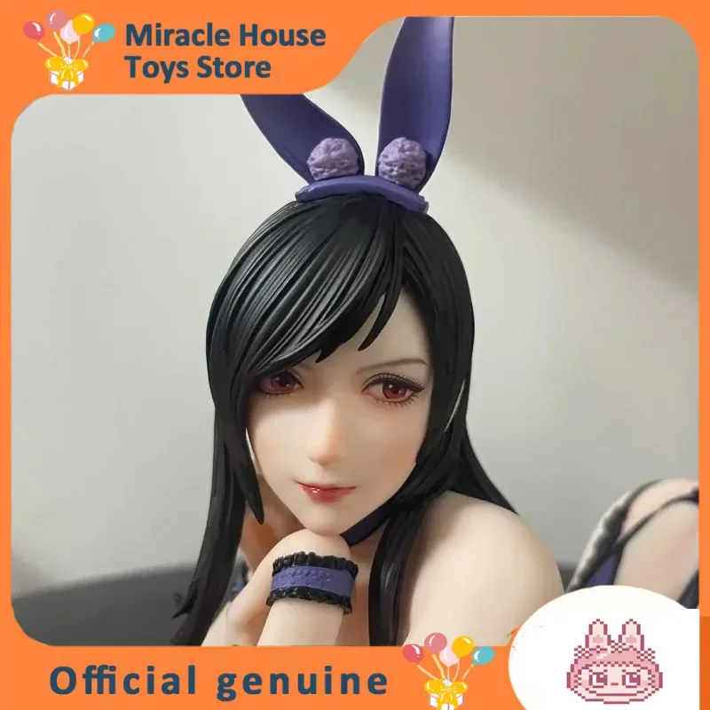 

New Anime Tifa Lockhart Bunny Girl Prone Pose GK Figure Garage Kit Statue Model Desktop Ornament Collectible Adult Festival Gift