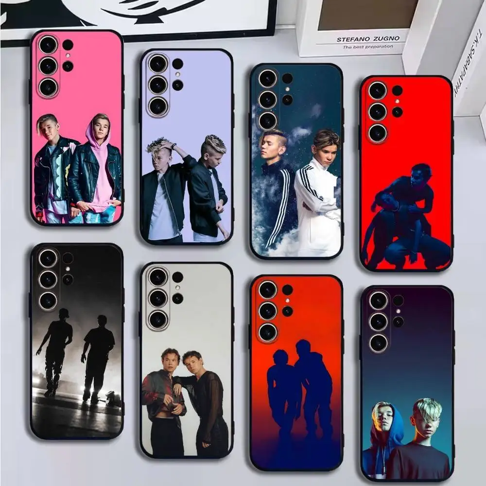 

Marcus And Martinus Music Phone Case For SamsungS25,24,21,22,23,30,Ultra,20,Plus,Fe,Lite,Note,10,9,Soft Black Cover