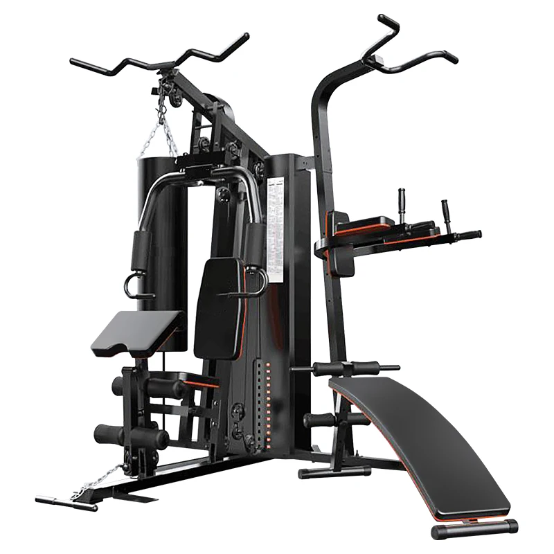 #￥3 Station Multi Function Home Gym Equipment Full Body Strength Training Machine