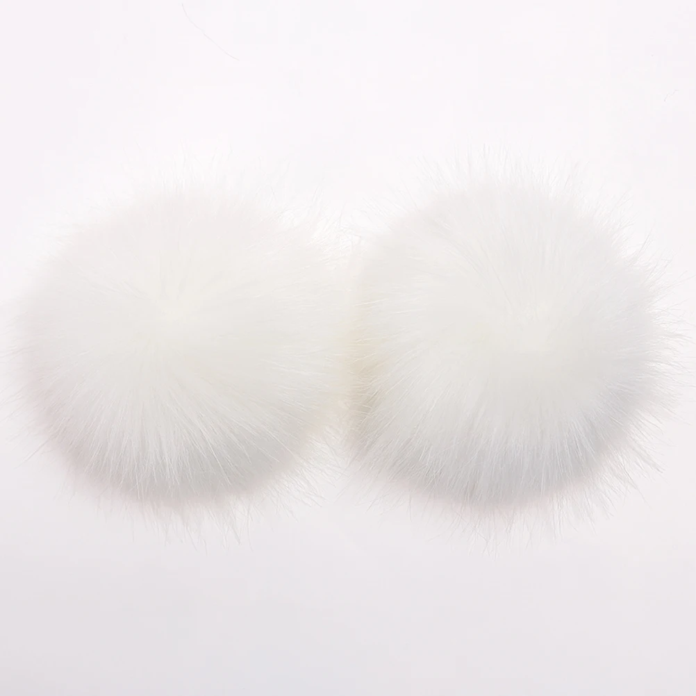 

16 Pcs Combination of Wool Balls Eco-friendly Bag Accessories Puff for Hats Clothing Artificial Small