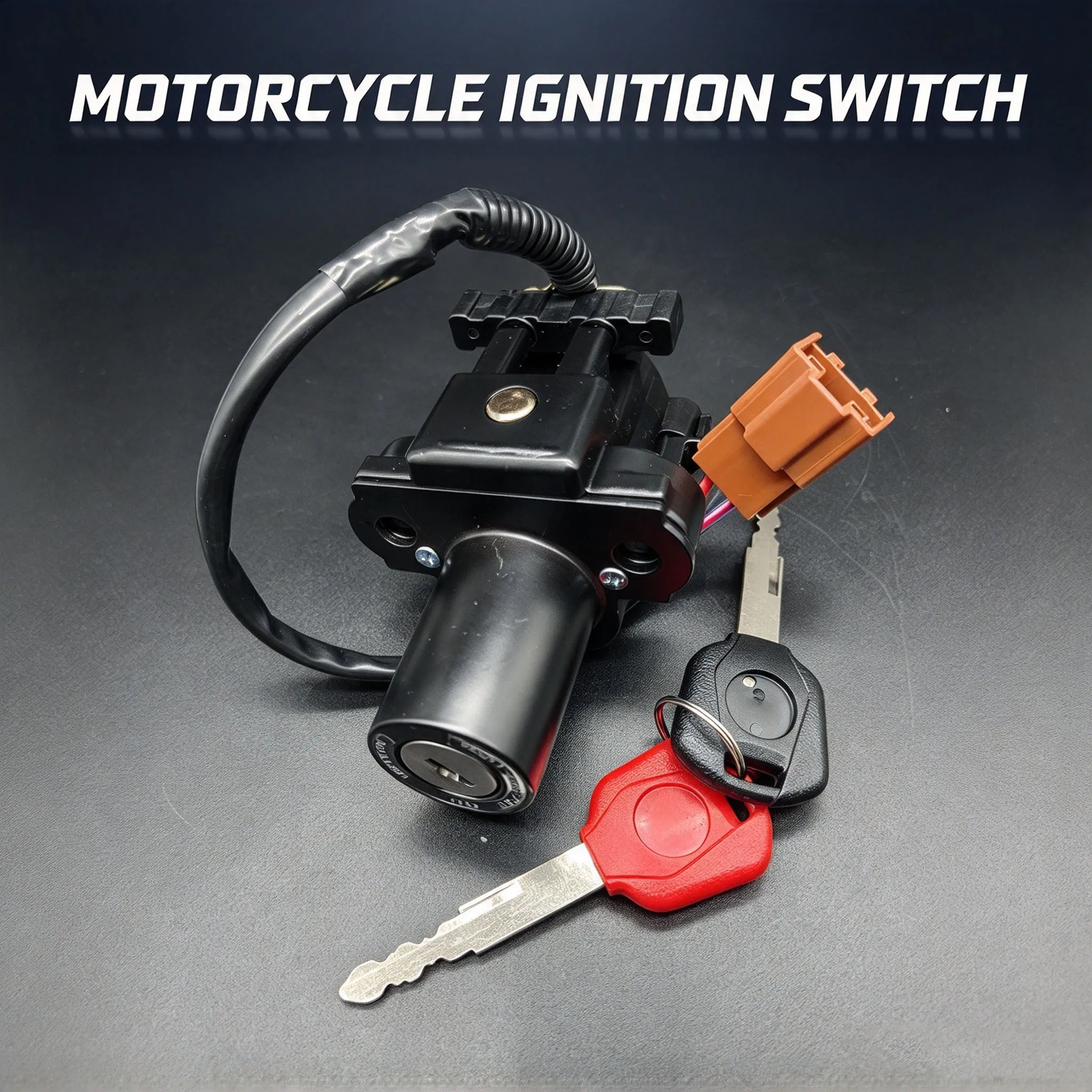 Ignition Switch Lock Key For Honda CBR650F 2015-2018 CB650F 2015-2018 CBR500R / RA 2013-2018 CB500X /XA 2013-2018