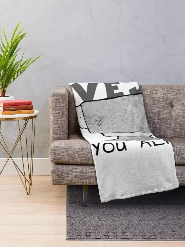 lovejoy are you alright? cool design for lovejoy fans Throw Blanket Soft Personalized Gift for sofa Blankets