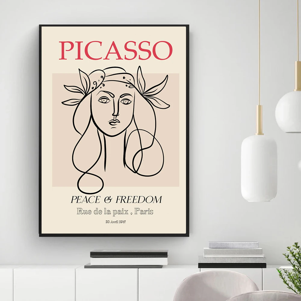 Picasso Bird Three Dancers Woman Abstract Wall Art Canvas Painting Posters And Prints Pictures Living Room Aesthetics Home Decor