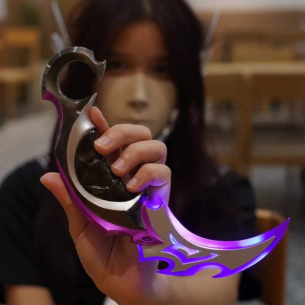 Valorant Reaver Karambit متوهجة الدعائم أرقام نماذج الأسلحة اللعب لعبة غير مرجة السيف مخلب سكين تأثيري هدايا السيف الضوئي #3