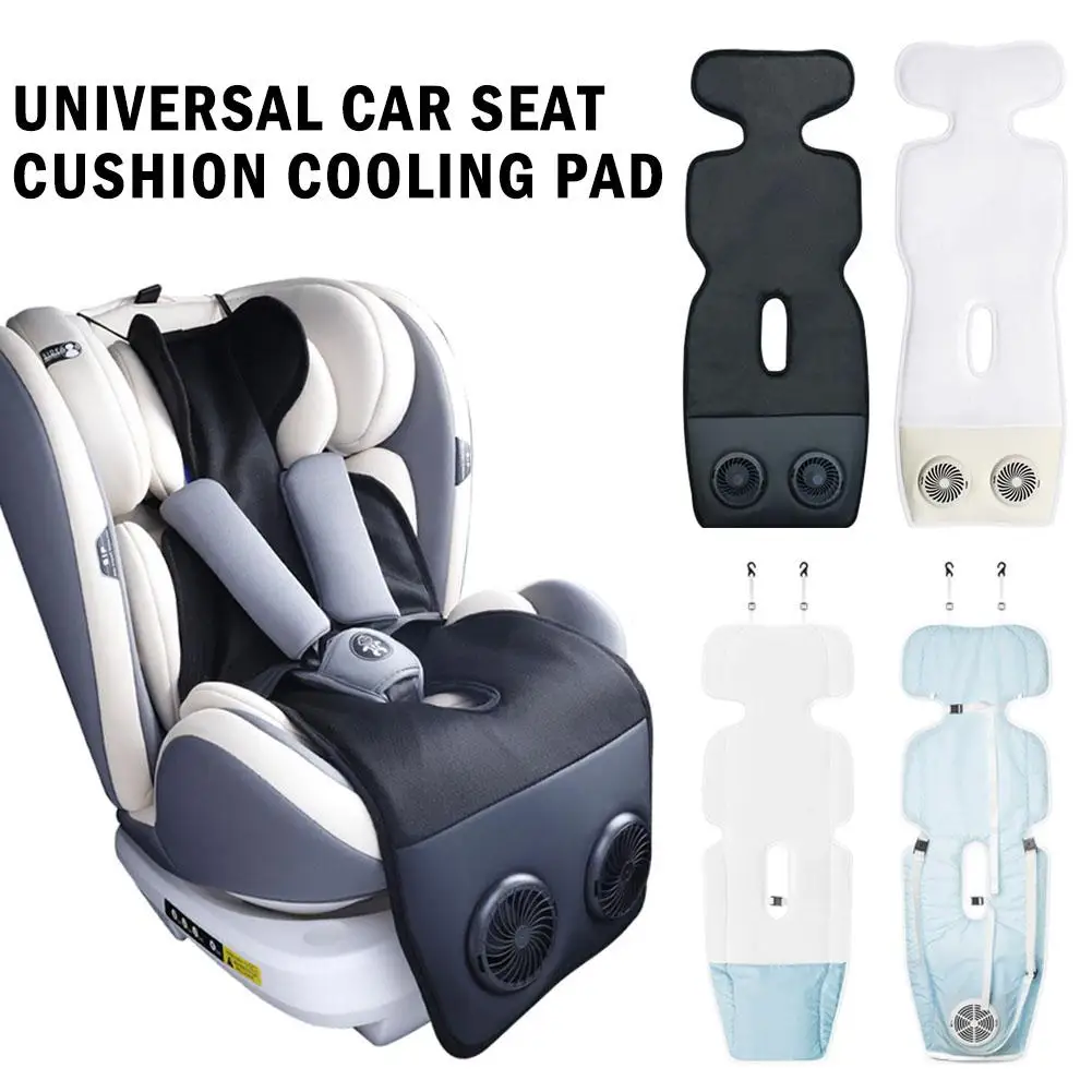 

Summer Baby Handcart Ice Silk Single Seat Universal Seat Safety Cooling Car Breathable Ventilation And Pad Cushion G9T3