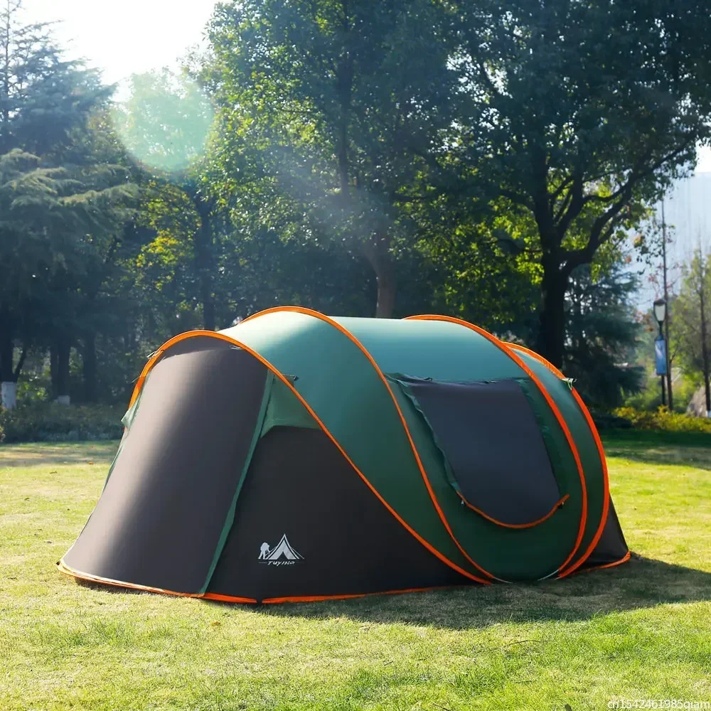 5-8 Persons 2026 new  Ultralight Large Camping Tent Waterproof Windproof Shelter Pop Up Automatic Open - view 3