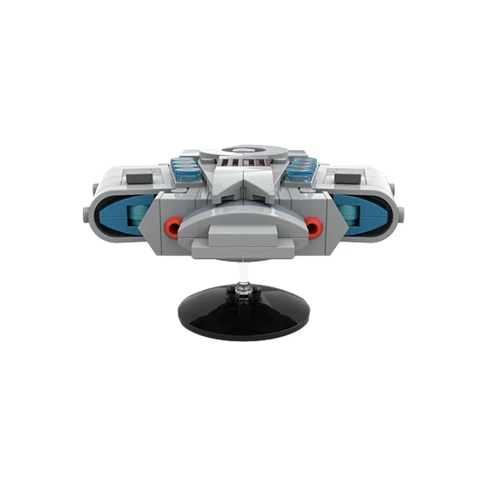 MOC USS Defiant 빌딩 블록 Space Treks DS9 NX-74205 우주선 모델 딥 스페이스 나인 DS9 벽돌 세트 어린이 생일 선물 장난감