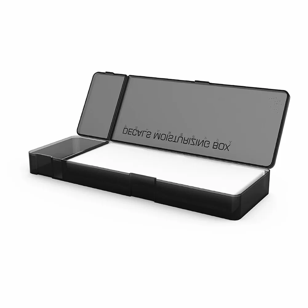 لأدوات نموذج جاندام الشارات المائية صندوق ملصقات الشارات ملصق حافظة سعة كبيرة سهلة الالتقاط وفصل أدوات هواية ذاتية الصنع