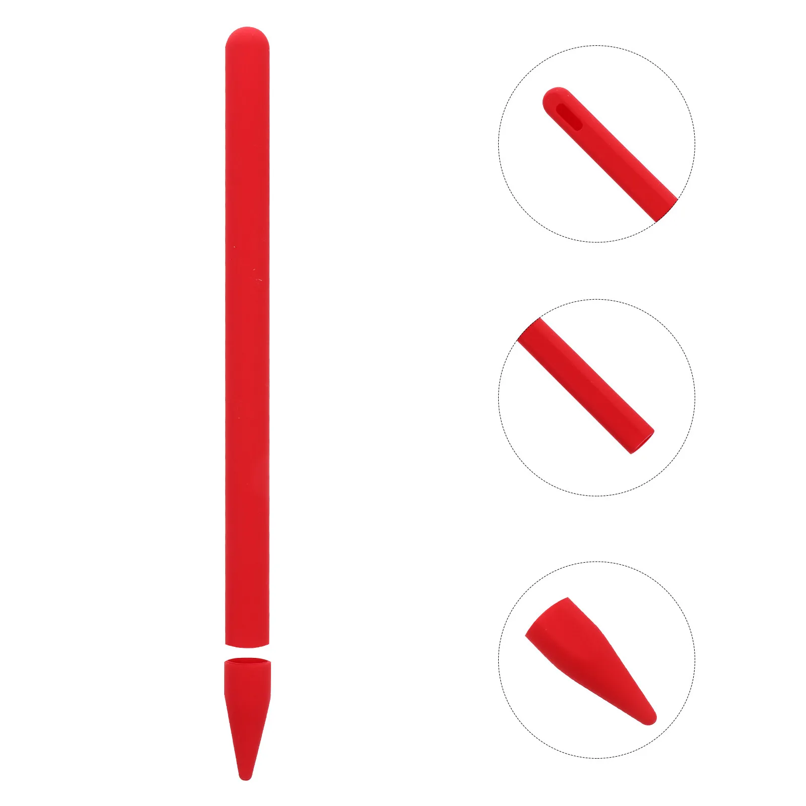 Stylus Pen Cover Silicone Material for Pencil 2 Easy Install Precise Fit Refreshing Colors Comfortable Texture Scratch
