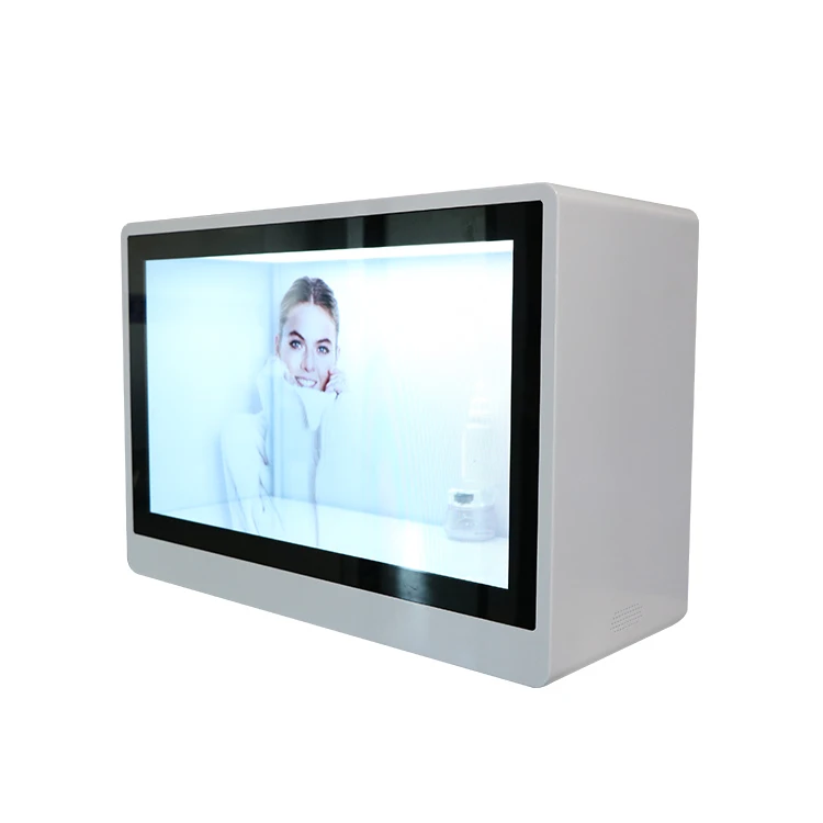 Factory Price 15.6 Inch Transparent LCD Showcase Display For Boutique Fashion Store Touch Screen