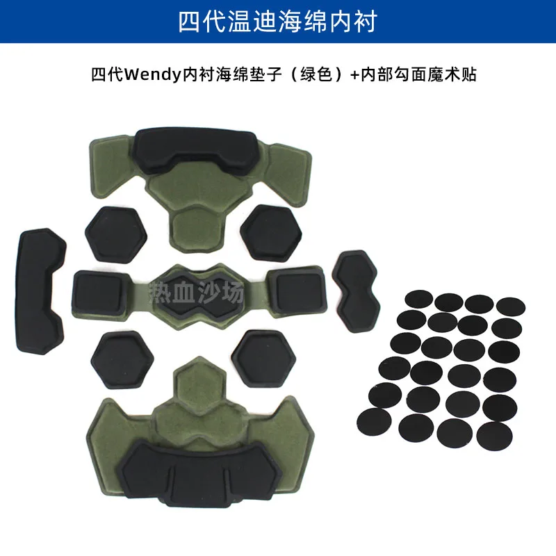 Suspension belt lined sponge pad  knob adjustment helmet accessories