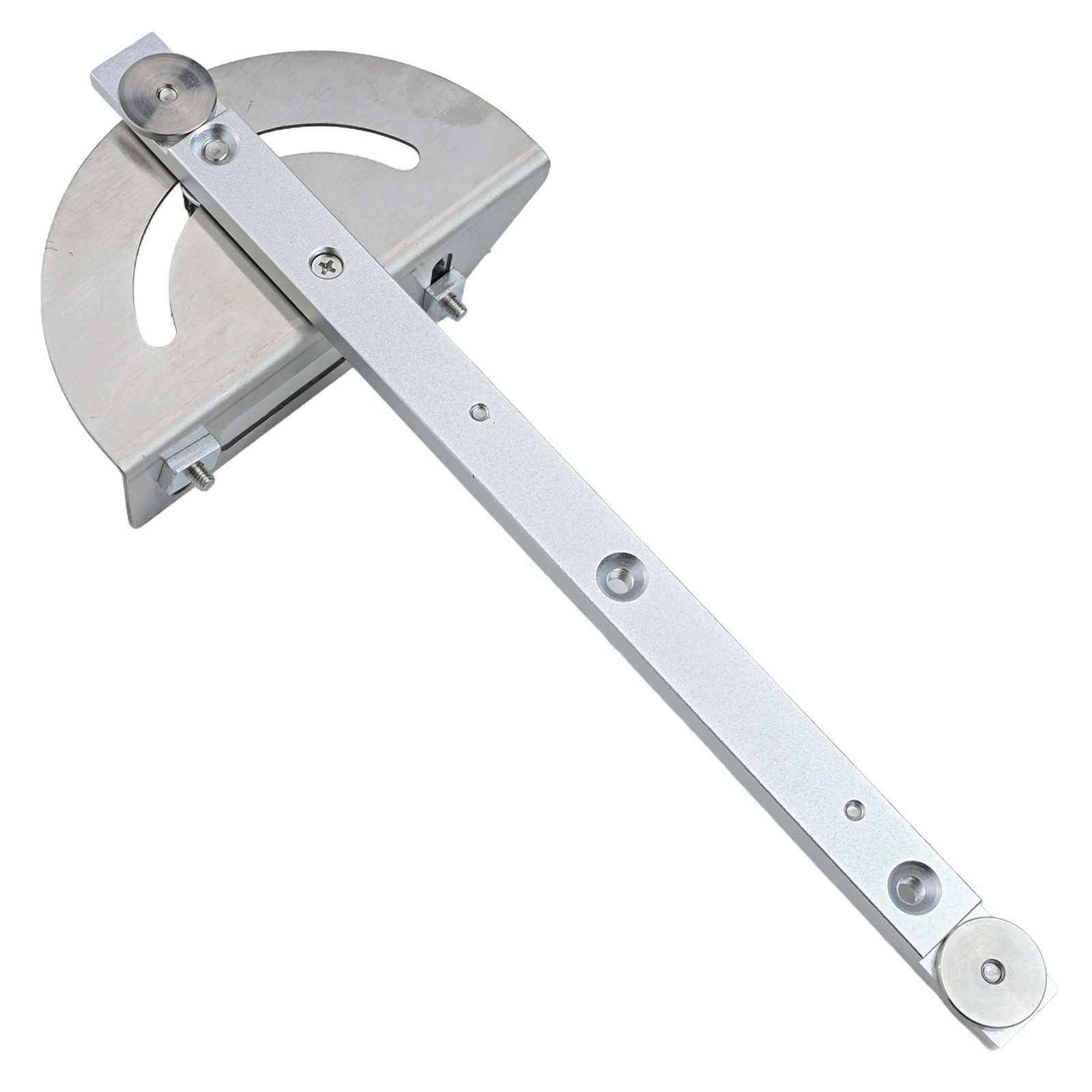 Miter-Gauge-Woodworking Table Saw Router Angle Miter Gauge Adjustable Angle Ruler Miter Gauge With Track Stop Backer
