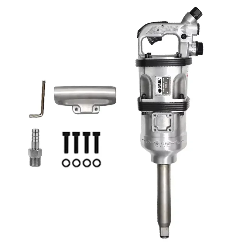 Pinless Air Impact Wrench Pneumatic Tire Repair Tools with 4200N.m Hammer Power for Trucks and Buses