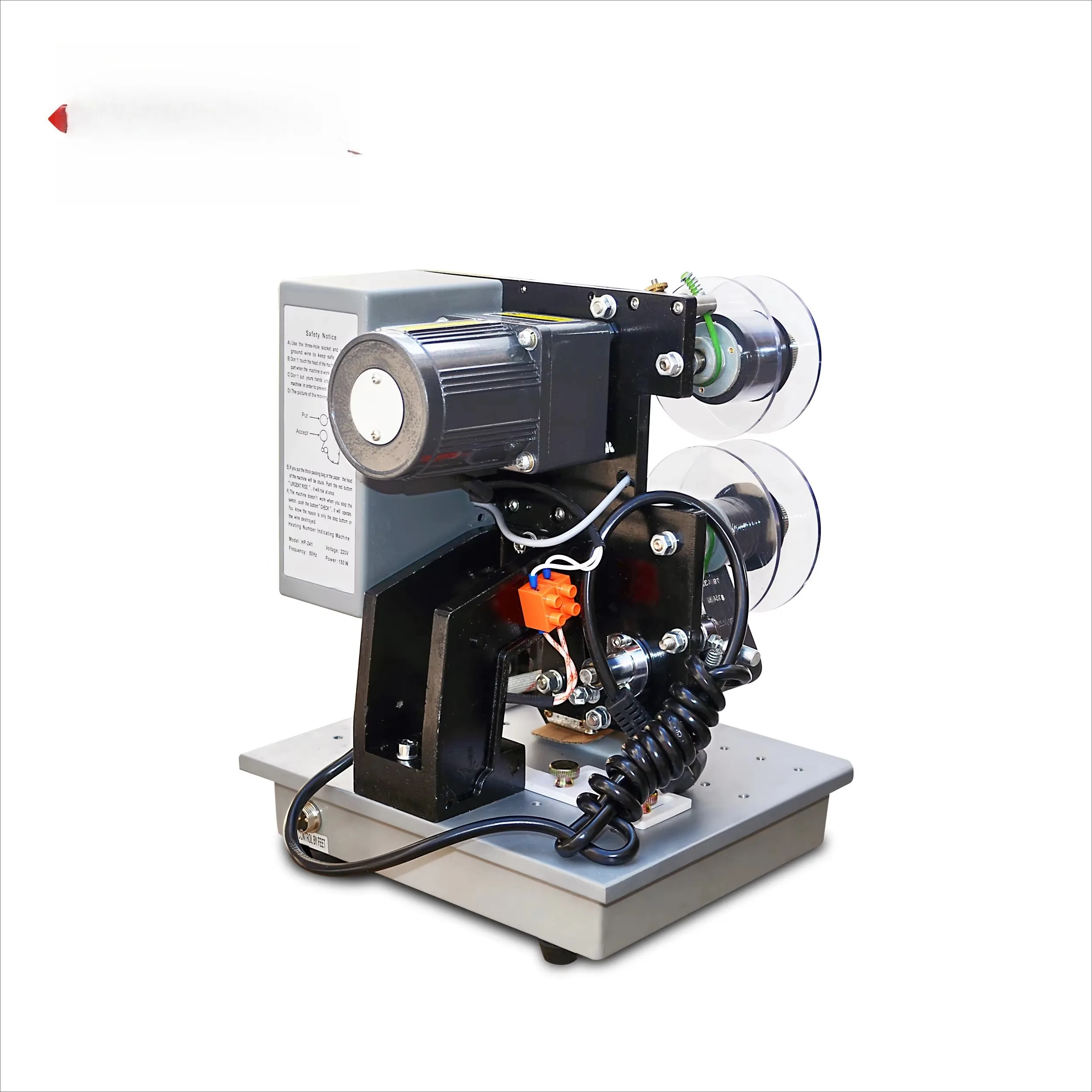 2024 HP Series Automatic Color Ribbon Hot Coding Machine  Carry With You High Quality