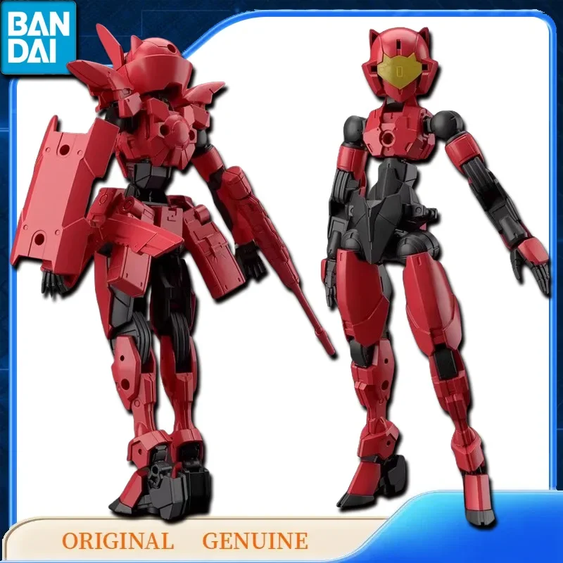 Bandai Original Genuine 30MM EXM-E7c SPINATIA [ COMMANDO TYPE ] Anime Action Figures Toys for Kids Gift Assembly Model Ornaments