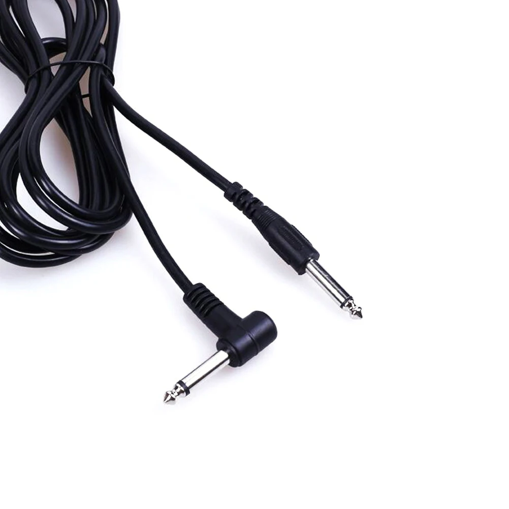 

5 M Guitar Cable Straight to Right Angle Acoustic Music Instrument Cord Affordable