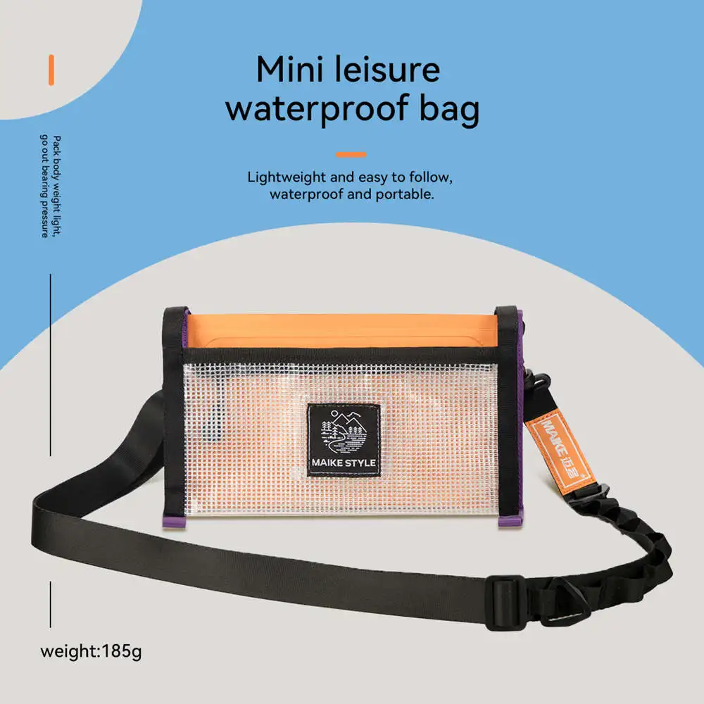 Maike – trousse de toilette sèche étanche, rangement de natation, kayak, bateau, plage, déplacements, sacs de toilette étanches pour téléphone portable